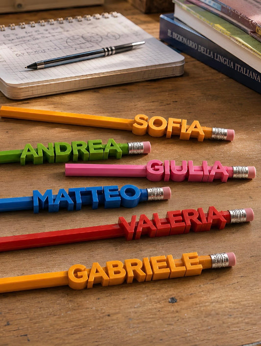 Custom Name Pencil Slide-Ons