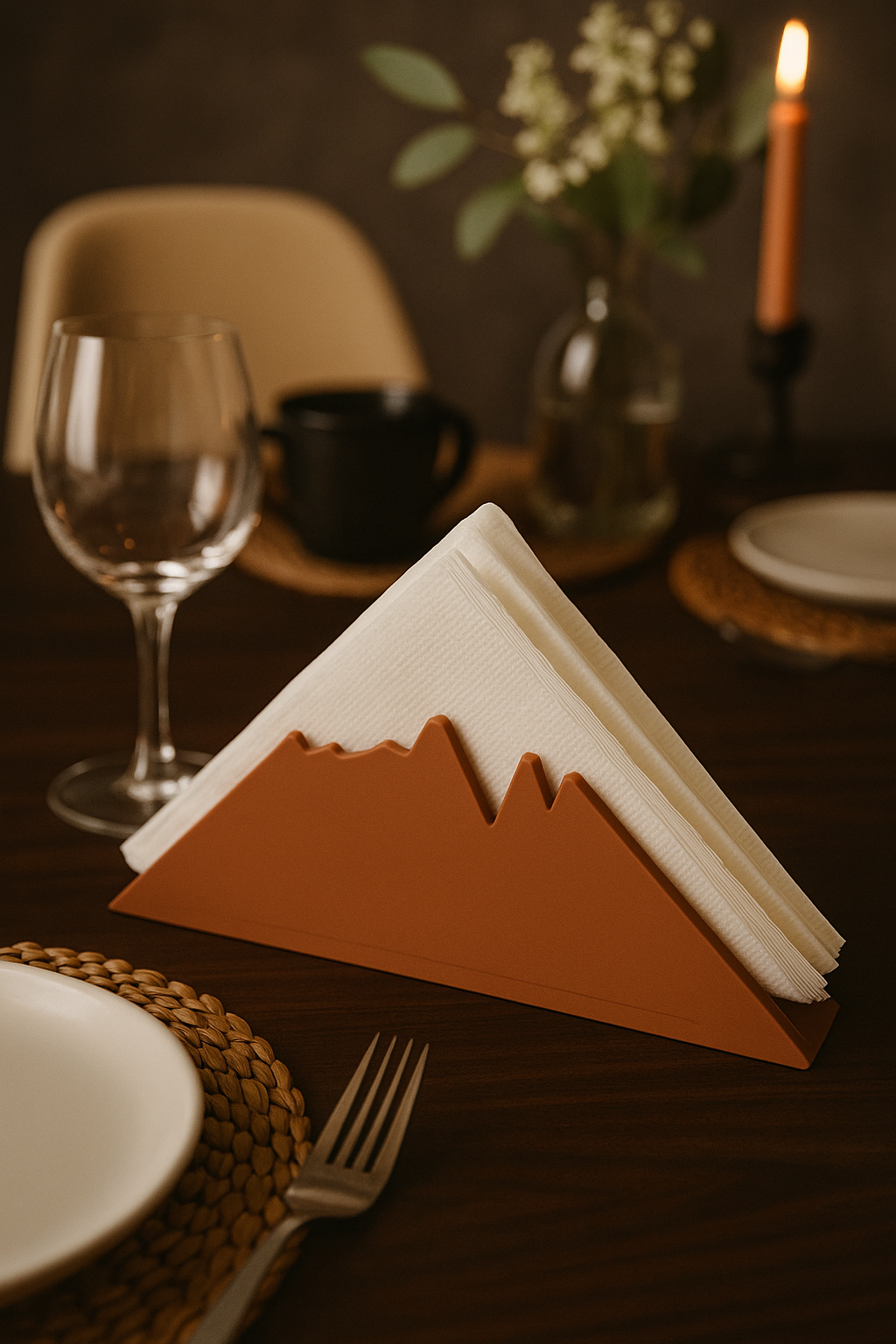 Mountain Napkin Holder